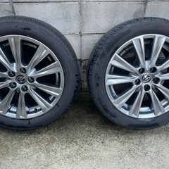 アルファード後期タイプゴールドホイールの画像