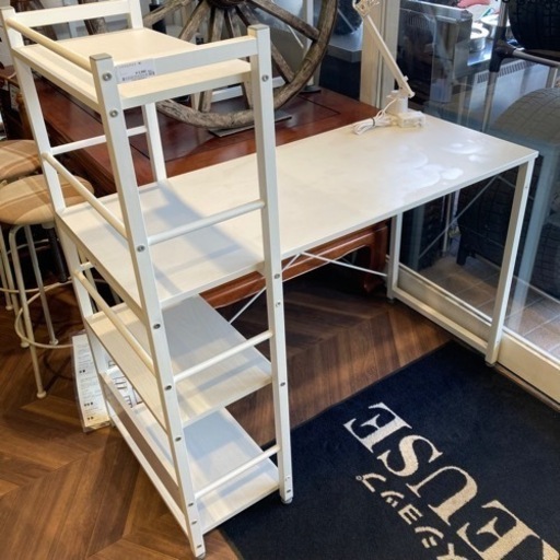 【BY REUSE 霧島国分新町店 出張買取•見積完全無料¥0】システムデスク　WH