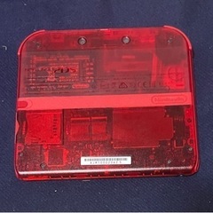ニンテンドー2DS ポケモン 赤 レッドの画像