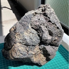 溶岩石(黒) F ［大サイズ］オマケ付けます！の画像