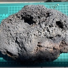 溶岩石(黒) F ［大サイズ］オマケ付けます！の画像
