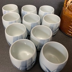 【決まりました】急須と湯呑み10個の画像