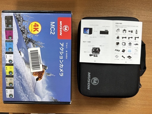 【中古】４K Wi-Fi 30m防水 アクションカメラ