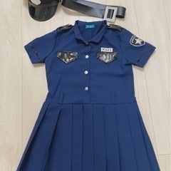 ミニスカポリス　コスプレ　3点セットの画像