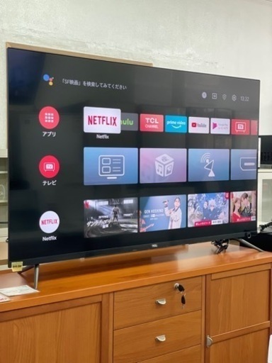 送料・設置込み　液晶カラーテレビ　55型　TCL 2020年