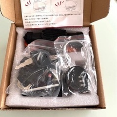 新品　バイクロック　2023年最新型バイクディスクロック　アラーム開閉　収納袋付きの画像