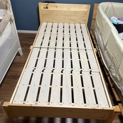 【使用歴2年】解体可能シングルベッドフレーム
