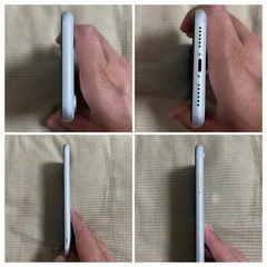 iPhone XR ホワイト SIMロック解除済み 128GB 背面割れあり