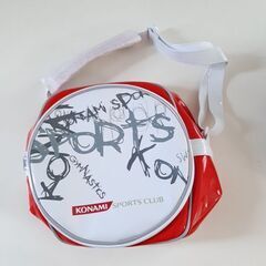 (新品)コナミ　スポーツバッグ　エナメル　