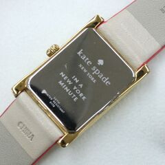動作品 kate spade クーパーラップ 3針 レディース 腕時計 1YRU0179 クオーツ式 25年4月電池交換 ケイトスペード 札幌市 清田区 平岡の画像