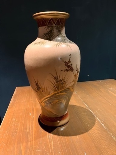 薩摩焼　花瓶　箱あり　vase  with BOX  Premium quality!