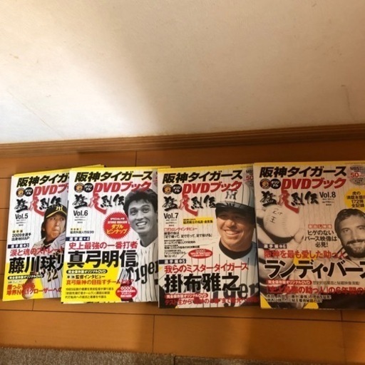 阪神ファン必見❗️猛虎列伝DVDブック11本セット