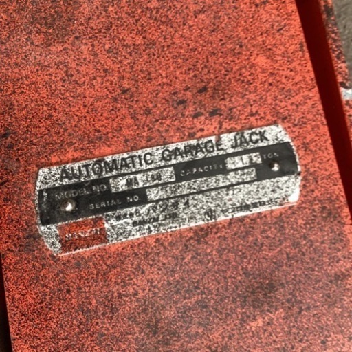 【中古品】BANZAI エアジャッキ　MA-180