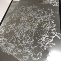 ☆値下げ☆ 2308-291 パブミラー(31×46cm) 現状お渡しの画像