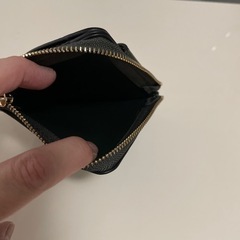 薄い財布　グリーンの画像