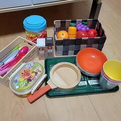 美品　IKEA　おままごと　キッチン　おもちゃセットの画像