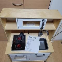 美品　IKEA　おままごと　キッチン　おもちゃセットの画像