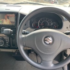 ★支払い総額13.8円★即日納車可能！車検2年付き スズキ パレット/左パワスラ/ワンセグテレビ/ナビ/純正アルミ/タイミングチェーン式/激安ハイトール/早い者勝ち♪の画像