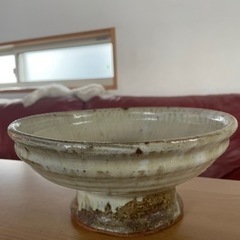 作家物　高台つきボウル　和食器