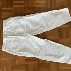 更なる値下げ　白色ハーフパンツ　　股下６２ｃｍ　メンズ　Ｌサイズ　美品の画像