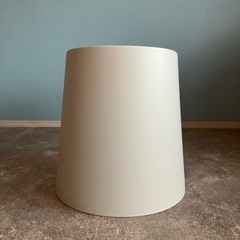 【無印良品】スツール スタッキング ライトグレーの画像