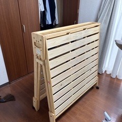 折りたたみベット　1000円→ 0円でお譲りします。の画像