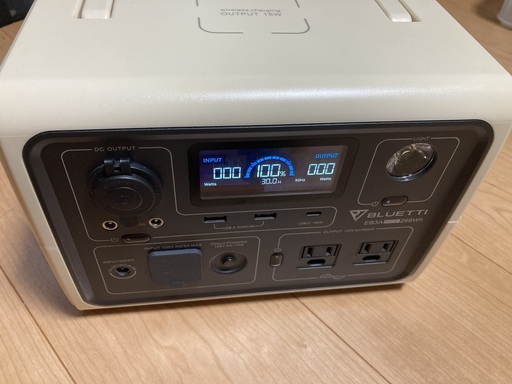 【保留商談中】ＥＢ３Ａポータブル電源(最終値下げしました)