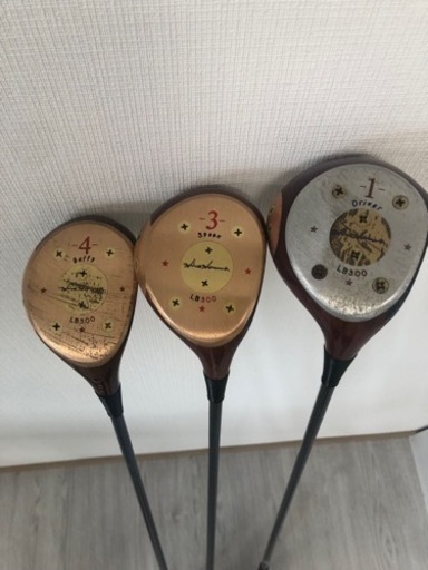 パーシモン　ドライバー　フェアウェイウッド