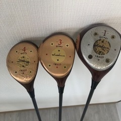 パーシモン　ドライバー　フェアウェイウッド