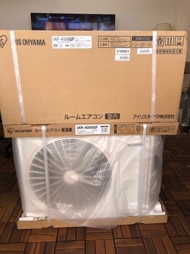 再入荷　アイリスオーヤマ　14畳用　標準工事込み