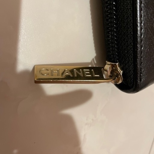 売り切れ激安価格　早い者勝ち　シャネル　CHANEL キャビアスキン　長財布　ココマーク　ブラック