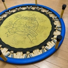 ドラえもん　トランポリン　直径92cm 中古　シミ多数ありの画像