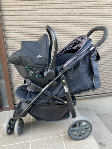 【話合い中】KATOJIベビーカー　チャイルドシートセット