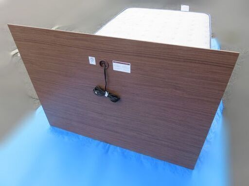 【自社配送は札幌市内限定】ニトリ セミダブルベッド 木製ベッド すのこタイプ コンセント付き フレームとマットレスのセット 美品 店頭