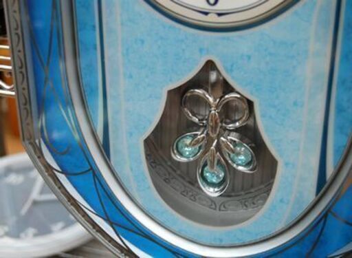 からくり時計 シチズン 電波時計 4MN449-0 壁掛け時計 ブルー系 札幌市