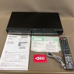 【美品】SHARP シャープ 4Kレコーダー 新4K衛星放送対応 大容量HDD4TB 3番組同時録画 UltraHDブルーレイ 4B-C40AT3 【動作品】