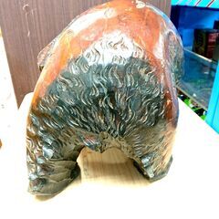 木彫り熊 鮭 民芸品 木工 工芸品 の画像
