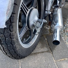 商談中！スズキ GN125-2F ⭐️おまけ❗️未使用品カフェレーサーシート&フェンダー前後の画像