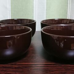 陶器食器　小鉢４個の画像