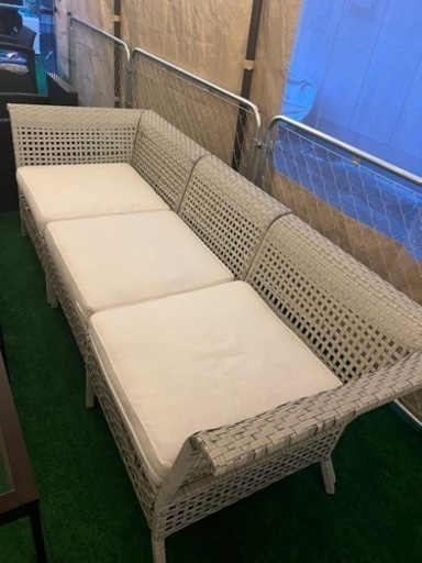 ガーデンソファー　屋外　IKEA