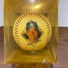 【MLB/ドジャース】1994年野茂英雄フォト記念ボールの画像