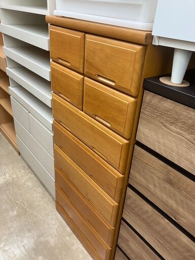 NITORI ニトリ 7段ハイチェスト 収納家具 No.3436● ※現金、クレジット、ぺイペイ、スマホ決済対応※