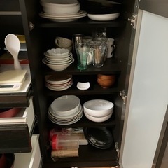 決まりました🙏ニトリ　食器棚の画像