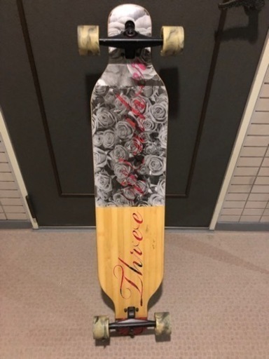 【★8/18まで限定★】three weather ロングスケートボード