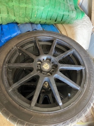【引渡決定】タイヤホイール4本セット　215/45ZR17 5穴