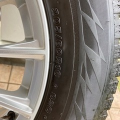 スタッドレスタイヤホイール4本セットの画像