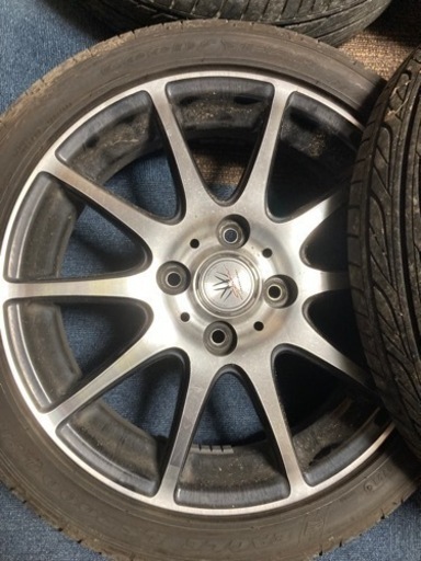 15インチ　165/50r15 21年製　バリ山　軽自動車