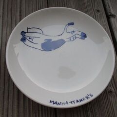 マンハッタナーズ　12㎝小皿セット　実家の整理しています！の画像