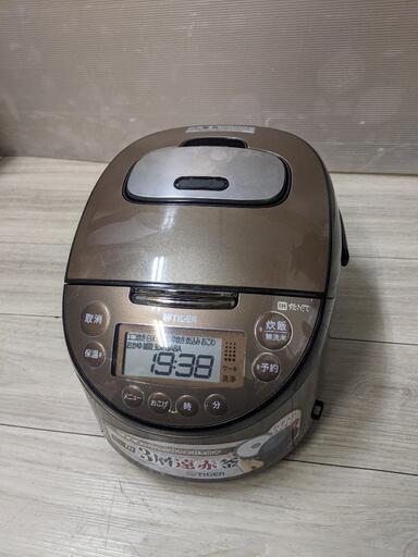 タイガー JKT-M100 IH 炊飯 ジャー 2020年製 ダークブラウン TK 家電
