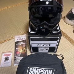 シンプソン　ヴェノム　Simpson VENOM XL 黒　ヘル...